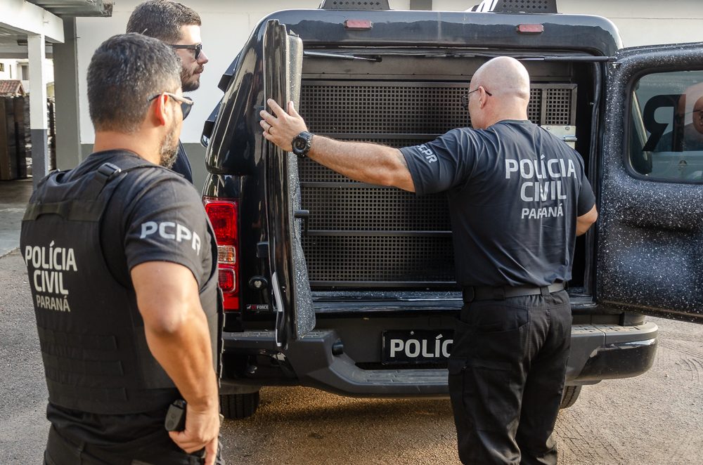 PCPR prende homem por homicídio após desentendimento em bar em Fazenda Rio Grande