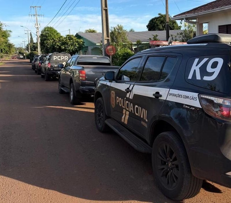 PCPR prende 7 em operação contra tráfico de drogas no Sul