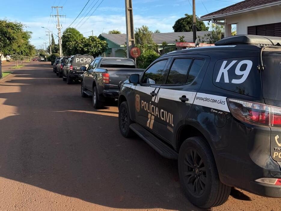 PCPR prende sete pessoas e apreende materiais em operação contra o tráfico em três estados