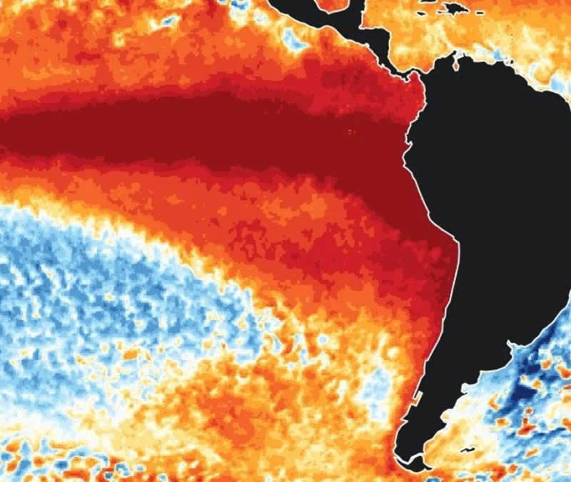 El Niño 2026-2027 já tem data prevista para atingir intensidade máxima