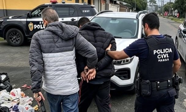 Polícia prende líder de facção ligado a homicídios em Paranaguá