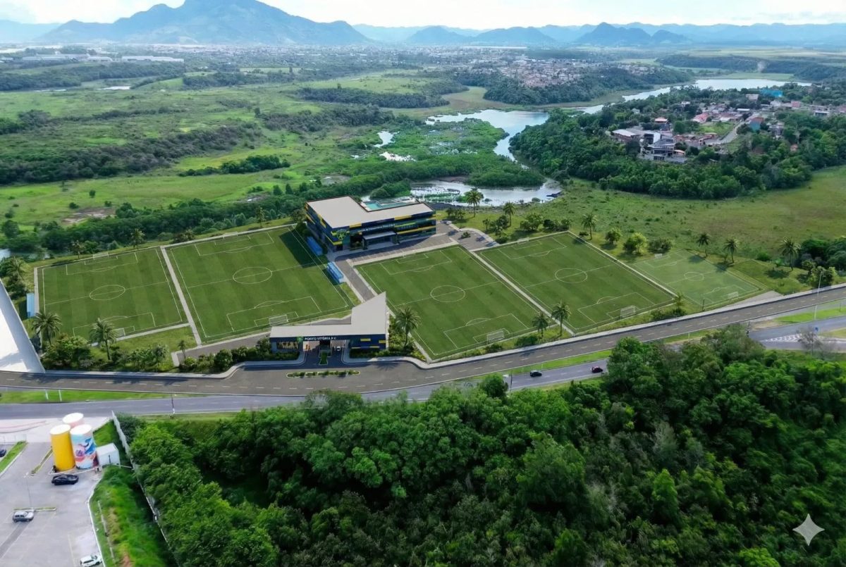 Porto Vitória retoma obras de CT com investimento de mais de R$ 8 milhões na 1ª fase; veja fotos