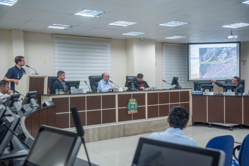 Prefeitura de Paranaguá acompanha apresentação da EPR de projetos de obras na Avenida Ayrton Senna