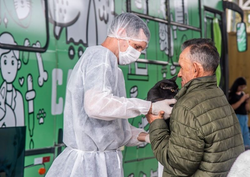 Prefeitura de Paranaguá promove Mutirões de Vacinação Antirrábica para cães e gatos em diversos pontos da cidade
