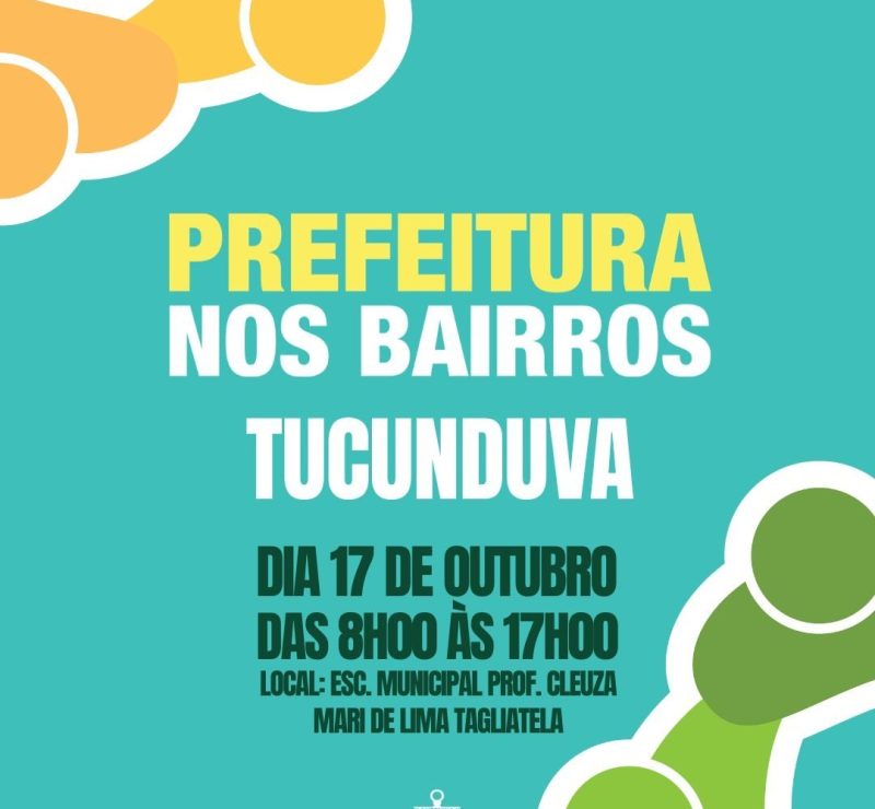 Prefeitura nos bairros estreia no Tucunduva em Antonina