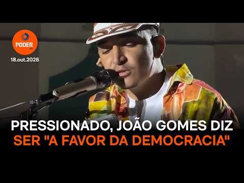 João Gomes quebra o silêncio político e declara apoio à democracia