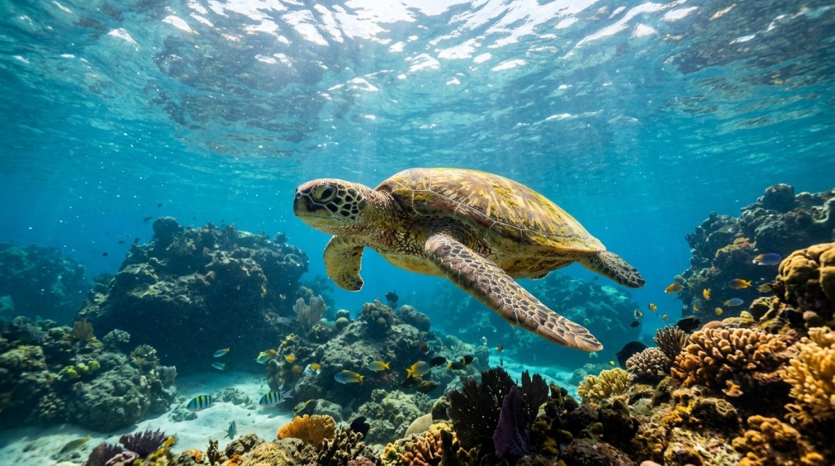 Quase 11 mil hectares de ambiente marinho no arquipélago mais famoso de Pernambuco: o parque de Fernando de Noronha protege tartarugas, tubarão-limão, corais e aves oceânicas