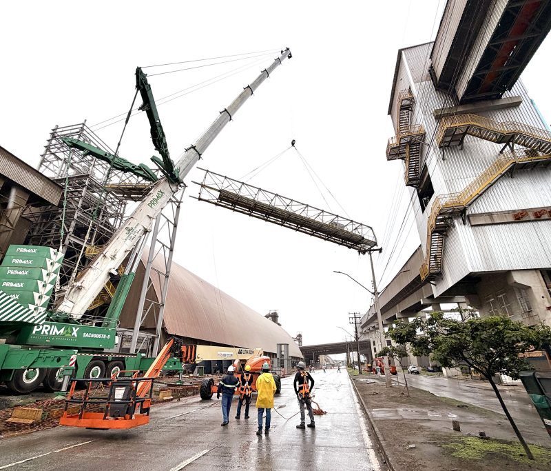 Porto de Paranaguá conecta primeiro terminal ao projeto do Moegão