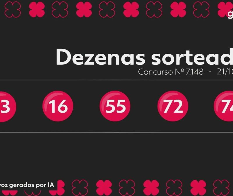 Quina 7148: veja números sorteados e prêmio acumulado