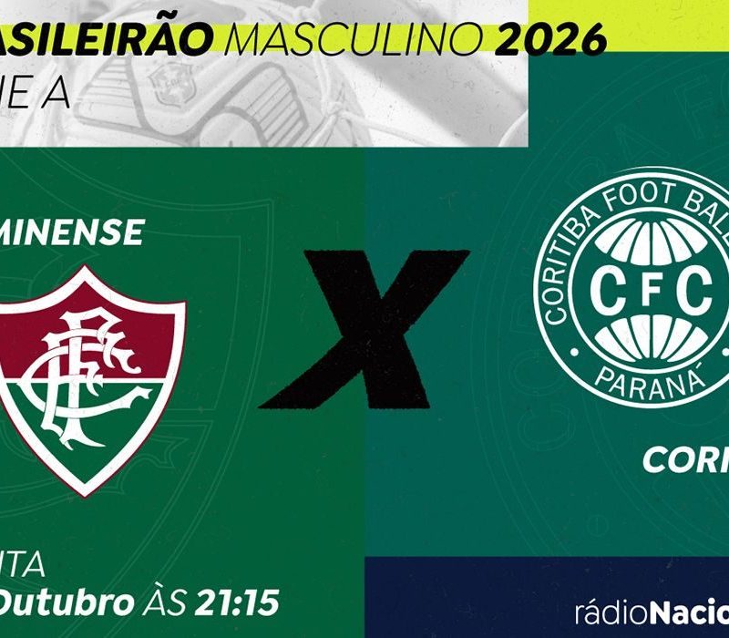 Rádio Nacional transmite Fluminense x Coritiba nesta quinta