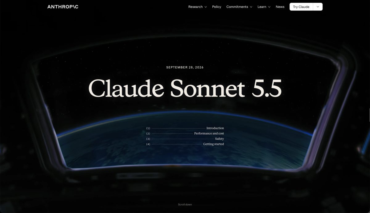 Respostas mais rápidas e mais baratas; essa é a promessa do novo modelo Sonnet 5.5 da Anthropic