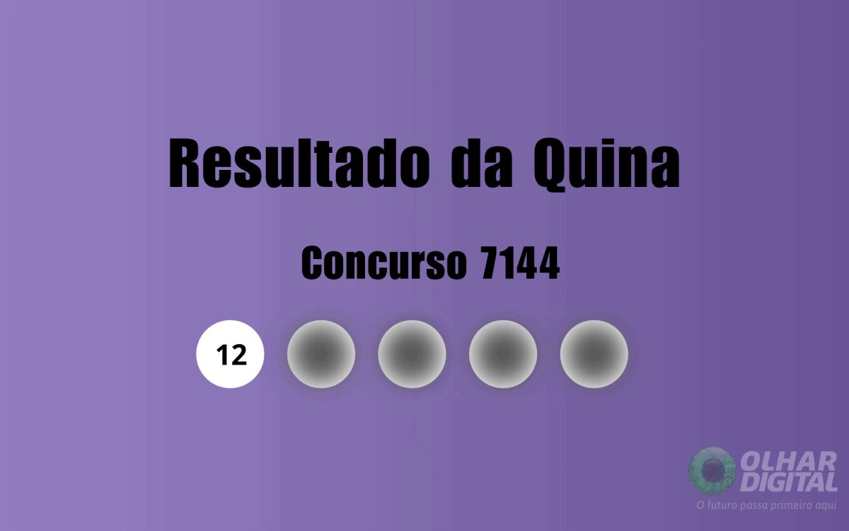 Resultado da Quina de hoje: veja números e ganhadores do concurso 7144 (sexta, 16/10)