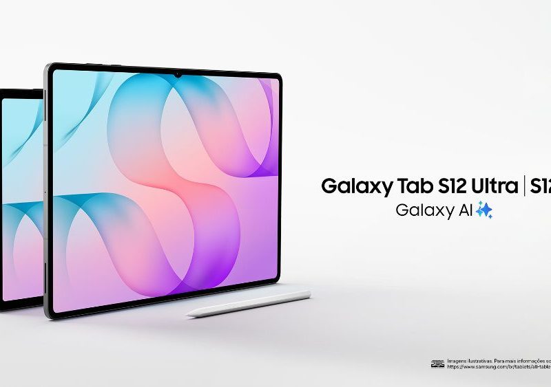 Samsung revela galaxy tab s12 ultra e s12+ com bateria de 23 horas