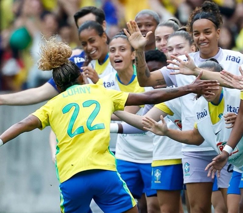 Brasil vence Argentina no Beira-Rio em preparação para o mundial