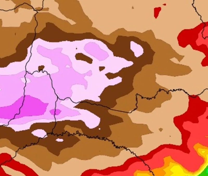 Semana de muita chuva no Sul do Brasil pode ter volumes até extremos