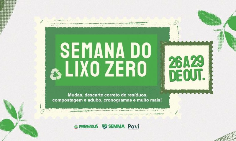 Semana lixo zero em Paranaguá orienta sobre reciclagem