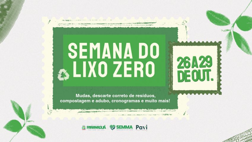 Semana Lixo Zero começa na segunda-feira (26) em Paranaguá