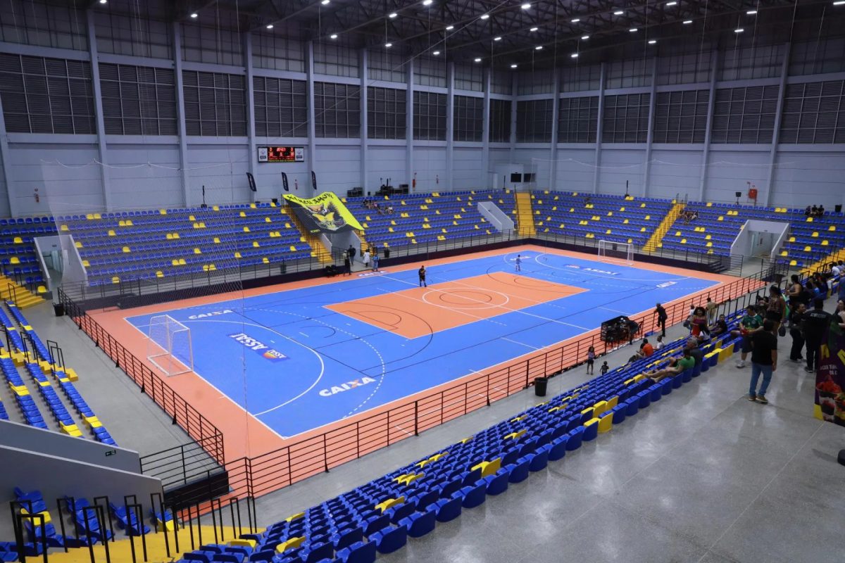 Sorriso-MT x Atlético-PI - jogo de ida das quartas de final do Campeonato Brasileiro de Futsal