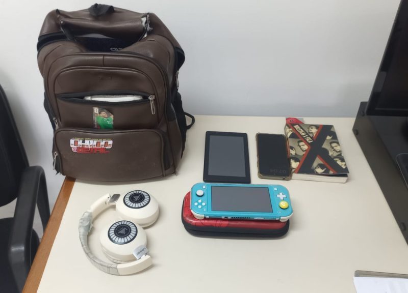 Suspeito de furtar bolsa com tablet e videogame é preso em Paranaguá