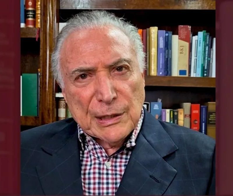 Michel Temer denuncia uso de inteligência artificial em ataques ao STF