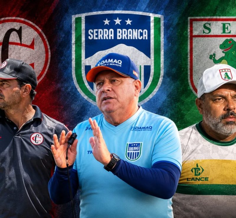 Futebol paraibano aposta em velhos conhecidos para comandar clubes em 2027