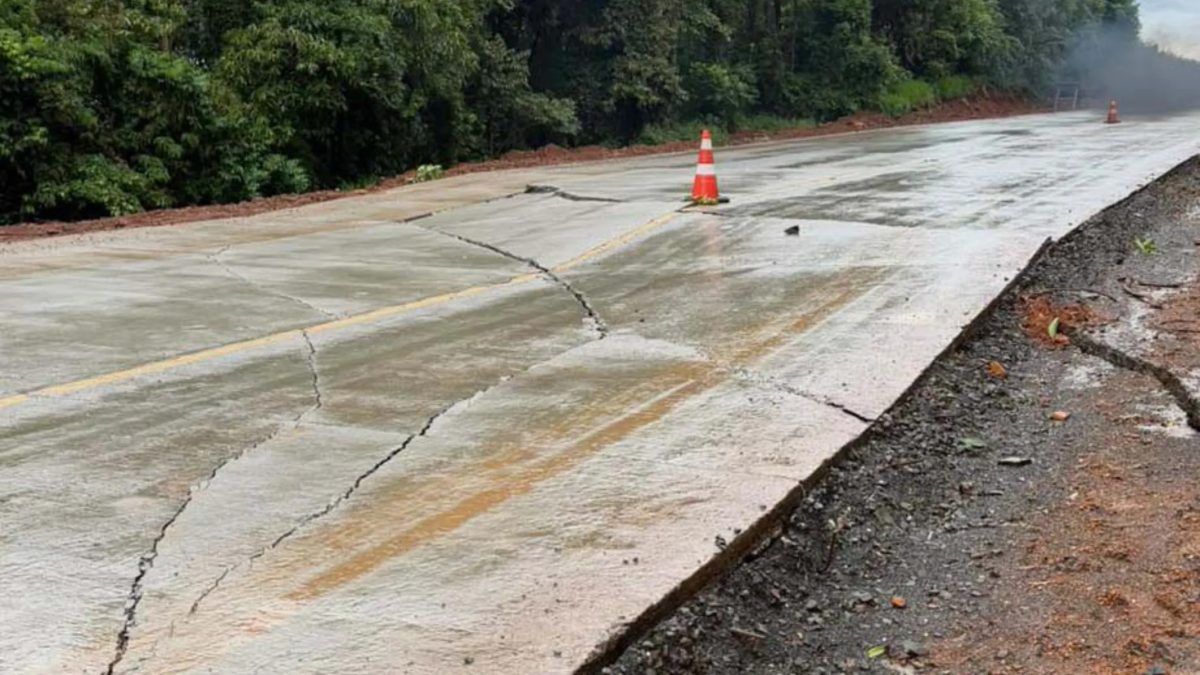 Rodovias do Paraná têm interdições por erosões e quedas de barreiras