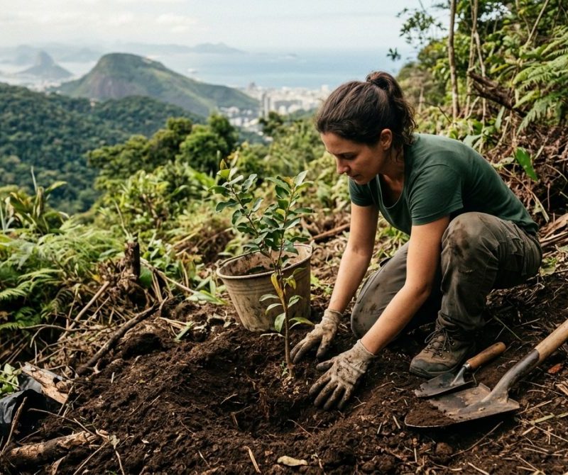 Parque nacional do Rio de Janeiro guarda floresta replantada no século XIX