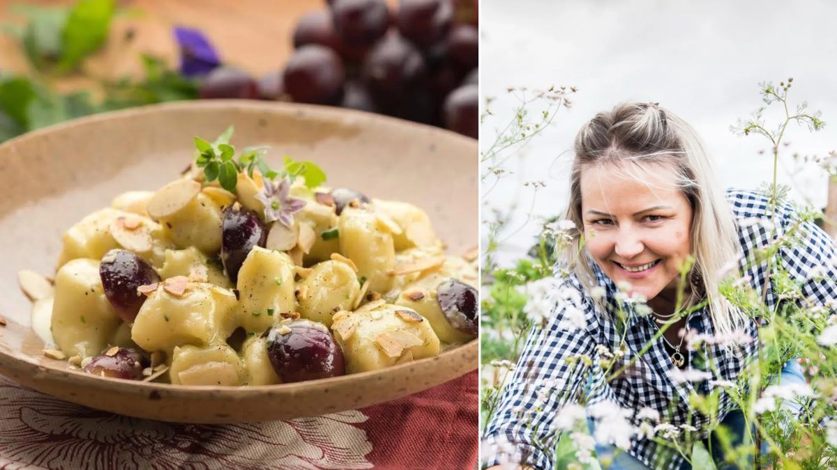 Vania Krekniski, chef premiada de Curitiba, ensina receita de gnocchi e conta sua história