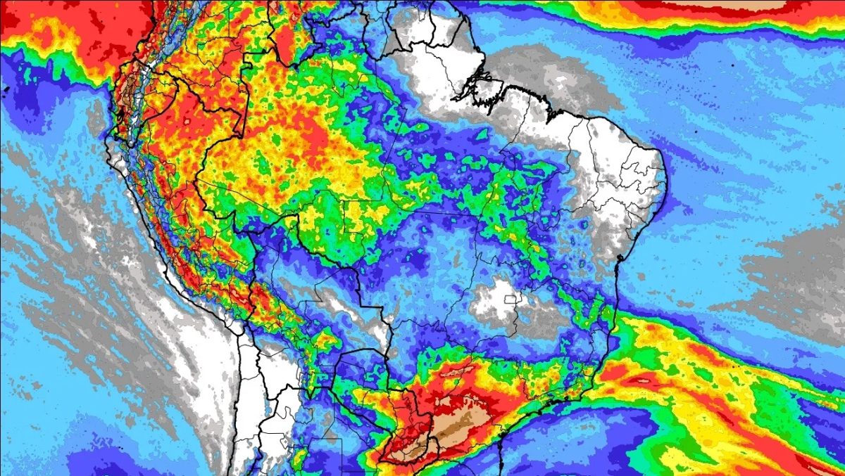 Veja onde mais vai ter chuva no Brasil nesta semana