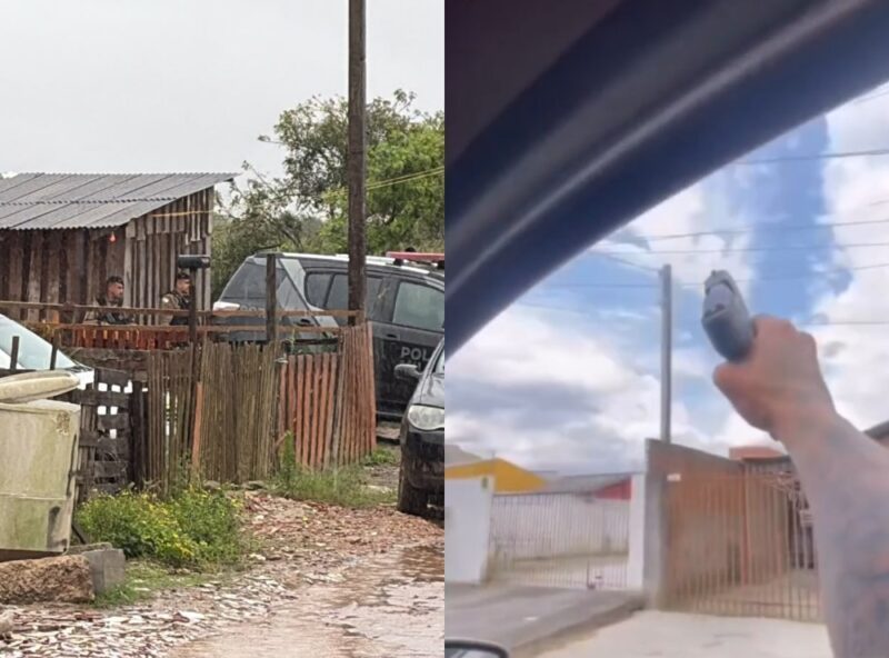 Confronto com a PM termina com morte de suspeito armado na Grande Curitiba