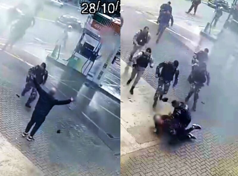 Polícia Militar evita incêndio criminoso em posto de Curitiba