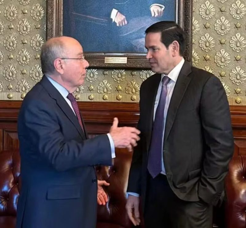 Mauro Vieira e Marco Rubio se encontram em Atlanta antes do G20