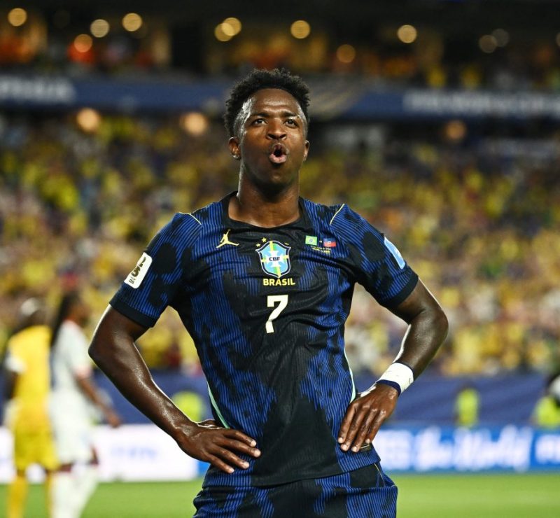 Vini Jr ganha destaque em relatório oficial da Fifa sobre a Copa de 2026