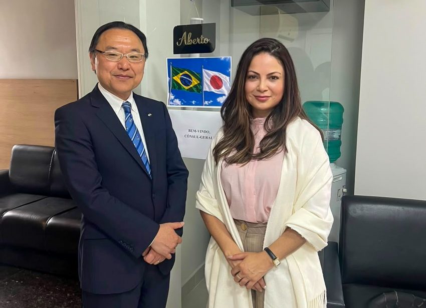 Visita do cônsul-geral do Japão à Secretaria Municipal de Habitação reforça parceria entre Paranaguá e Awaji