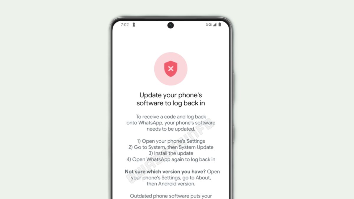 WhatsApp vai barrar o login em celulares com sistema desatualizado
